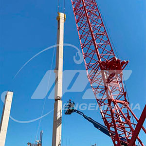 Verticalização de Pilares com Dispositivo C