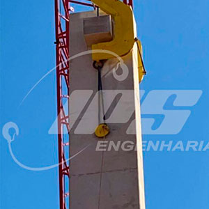 Verticalização de Pilares com Dispositivo C